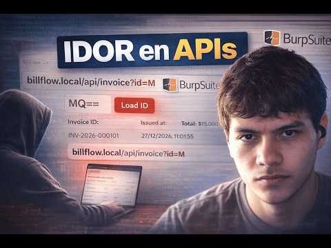 IDOR en APIs: explotarlo, entenderlo y corregirlo en el código