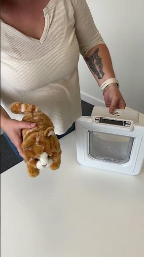 Closer Pets - Cat Mate Elite (355) Mikrochip-Katzenklappe Wie man ein Haustier programmiert