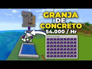 The Easiest and Most Efficient Concrete Farm (+50,000/Hr) | Java