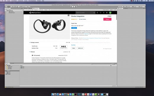 Oculus Quest Unity【开发入门教程】