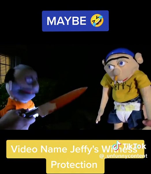 Jeffy's Witness Protection - MAYBE 🤣
