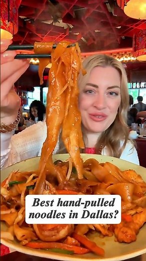 Best hand-pulled noodles in Dallas? 📍 Miya Chinese Restaurant