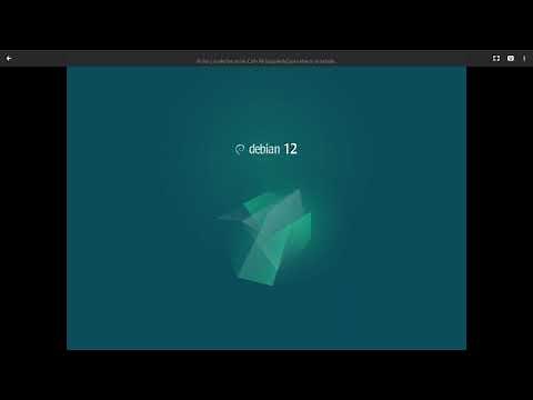 Download and install Debian 12 for beginners.