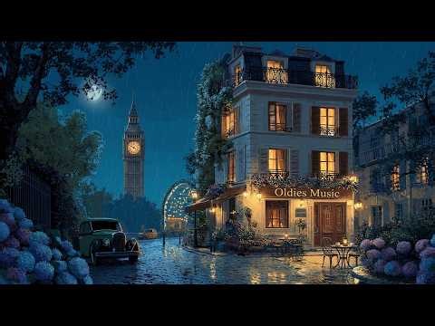 it's spring in the 1930's with soft oldies playing in another room