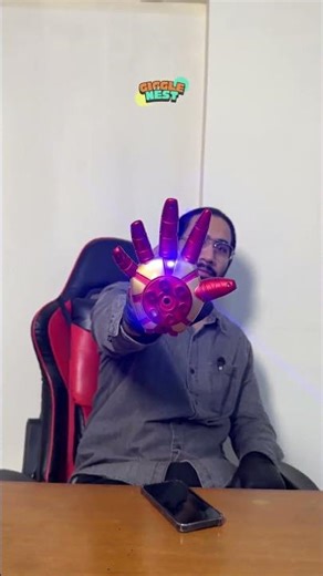 Superhero Gel Ball Shooter Arm – Action-Packed Wrist Launcher for Kids 🦸‍♂️🔥