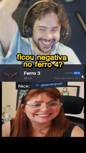 Ela ficou negativa no FERRO 4! #yodasl #cblow #leagueoflegends #yoda #yodalol
