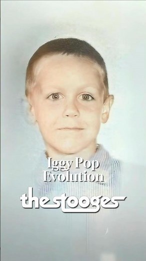 Iggy Pop Evolution: The Godfather of Punk #shorts