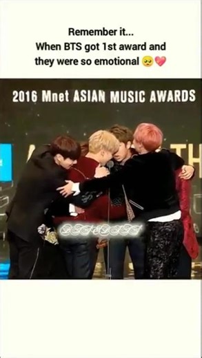 whenBTS got 1st award and they were so emotional🥺❤️🥀#shorts#bts#v#jk#jimin#jin#rm#suga#youtubeshorts