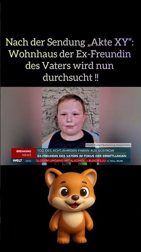 Nach der Sendung „Akte XY“: Wohnhaus der Ex-Freundin des Vaters wird nun durchsucht