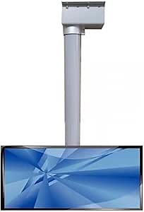 Electric TV Lift - Adjustable Ceiling TV Mount Bracket - TV Wall Mount, Motorized Riser Mount With Remote Control, Motorized Ceiling Mount, 90° Flip Up, Fits 26-70 Inch LED Screen TVs ( Size : 39.3inc