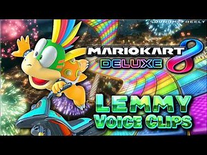 All Lemmy Koopa Voice Clips • Mario Kart 8 Deluxe • Voice Lines • Switch (Carlee McManus)