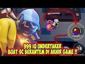 UNDERTAKER SENYUM DI POJOKAN LIAT SC ADU MULUT DI END GAME !! Super Sus Indonesia