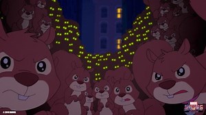 Tippy-Toe's got us feeling like we should probably watch "Marvel Rising: Initiation" on Disney (or else)! 😅 | Marvel Rising