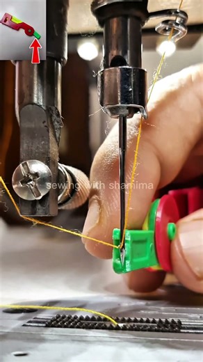 Needle threading tools for sewing machine ✅ #shorts #shortsfeed #trending #fashion #sewing #diy