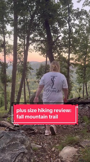 Fall Mountain Trail Review for Plus Size Hikers at Morrow Mountain State Park