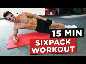15 MIN SIXPACK WORKOUT (NO EQUIPMENT BODYWEIGHT WORKOUT)