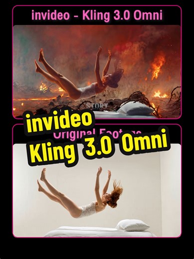 invideo x Kling 3.0 Omni | Change the background of your video in seconds ☁️🌈 Starting from a simple original shot, we used Kling 3.0 Omni inside invideo to transform the scene into a dreamlike world. Image: Nano Banana 2 on invideo Video: Kling 3.0 Omni on invideo Music: Artlist Edit: CapCut #invideo #klingai #nanobanana2 #capcut #nb2