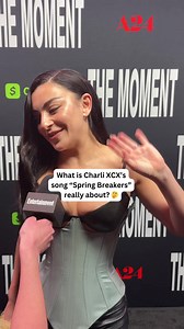 What is Charli XCX’s song "Spring Breakers" really about?
