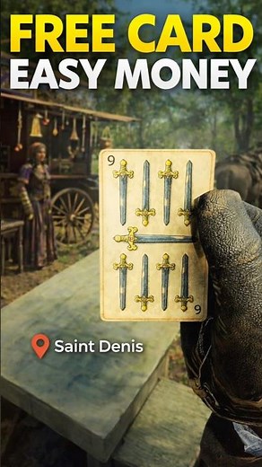 FREE Card Spawn 💸 Easy Money Location (Saint Denis) | RDR2 Online