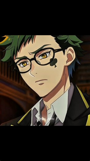 Grim & Yuu 🦐 - Twisted Wonderland 🦉 on Instagram: "Twisted Wonderland Trey Clover ☘️ 🦉🪶 🍢 🍢 Credit: Me 🦉🪶 🍢 🍢 🍢 Hastages: #heartslabyul #twistedwonderland #disney"