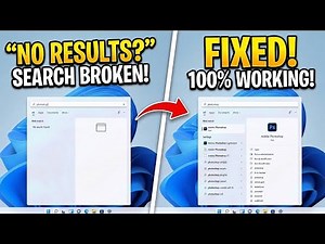 How to Fix Windows 11 Search Not Working (No Results Showing)