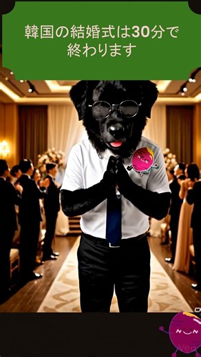 韓国結婚式の“自由な雰囲気”や、“日本との違い”を楽しく紹介する韓国文化ショート動画