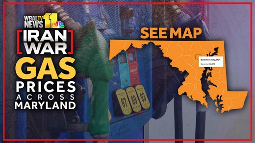 GAS PRICE MAP | See average gas prices in each Maryland county