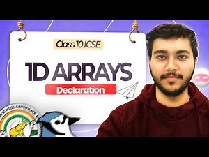 1D Arrays in Java | Declaration Syntax Explained for ICSE Class 10