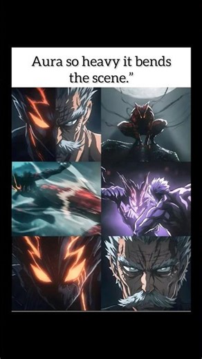 Aura so heavy, the frame starts shaking.