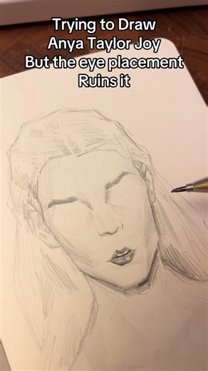 Capturing Anya Taylor-Joy's Beauty in Art