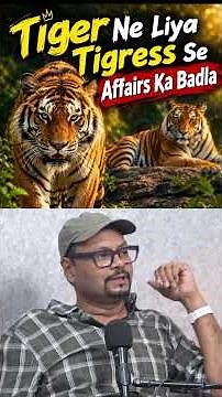 Tiger Revenge Story 🤯 🐯|| Wildlife Releted Amazing Facts Video|| #youtubeshorts #wildlife #tiger