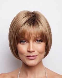 Meadow Short Bob with Fringe Wig by Noriko | Average Cap