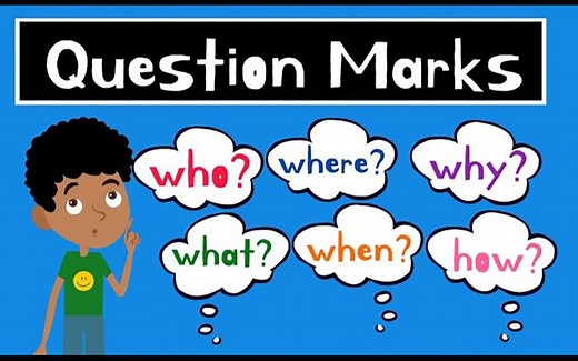 What is a Question Mark？ ｜ Types of Questions for Kids ｜ Who, What, Where, When,