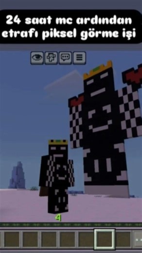 Etrafı piksel görüyom yardım 🥲 #minecraft #minecraft #minecraft #minecraft #minecraft #minecraft