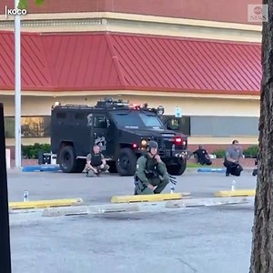 2.8M views · 50K reactions | Powerful moment as sheriff's deputies stationed outside the county jail in Oklahoma City take a knee in solidarity with protesters. https://abcn.ws/3dnuaYn | ABC News | Facebook