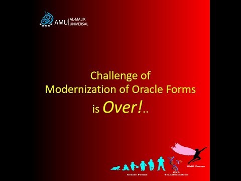 Modernization of Oracle Forms