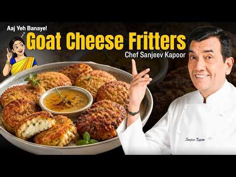 Double Cheese Fritters by Chef Sanjeev Kapoor