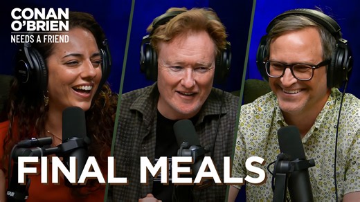 Matt Gourley teases this year’s “Summer S’mores” offerings and Conan declares pizza his “kryptonite.” | Team Coco