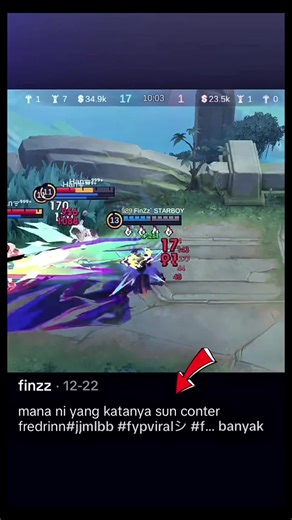 Top Global Fredrin Turun Gunung di Mobile Legends