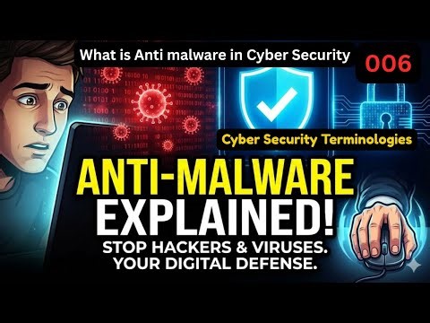 What is Anti malware in Cyber Security in english