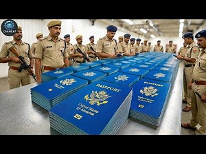 Inside the Passport Printing Factory — How Secure Passports Are Made (Full Process)