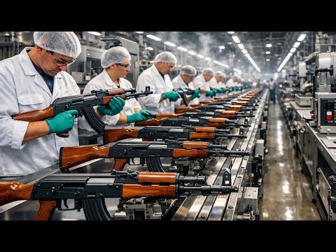 Inside the AK-47 Factory: From Raw Steel to Finished Rifle (2025+ Production Tour)