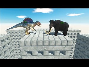 1 VS 1 TOURNAMENT ON WOBBLY BUILDINGS - ARBS - Animal Revolt Battle Simulator
