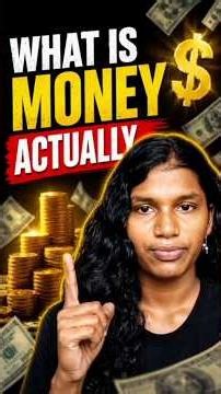 what is money actually?