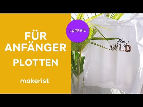 Plotten für Anfänger - Textilfolie mit Freebie // makerist easy DIY