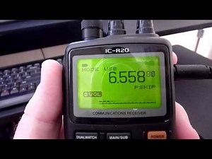 ICOM R20 HF ACARS