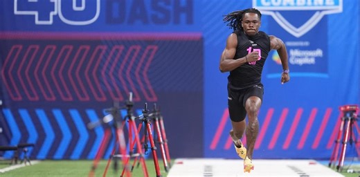 Who Was the Fastest Player at the 2025 NFL Combine? 40-Yard Dash Times