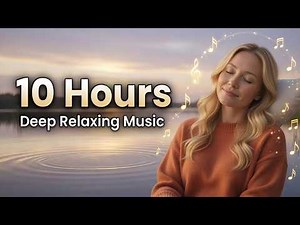 10 Hours Deep Relaxing Music 😌 Relax Instantly, Stress Relief & Meditation 😌 No Ads