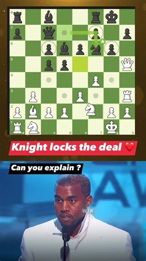 Knight lock the deal ❤️ #chess #checkmate #chessstrategy #chessmate #chessculture