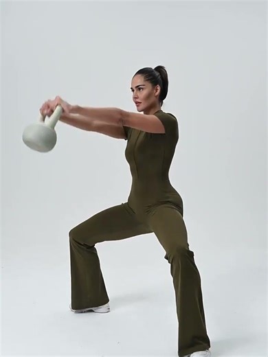 Ultimate Brown Flared Jumpsuit Review: Buttery Soft, Micro-Shaping & Naked Feel Comfort! #yogawear